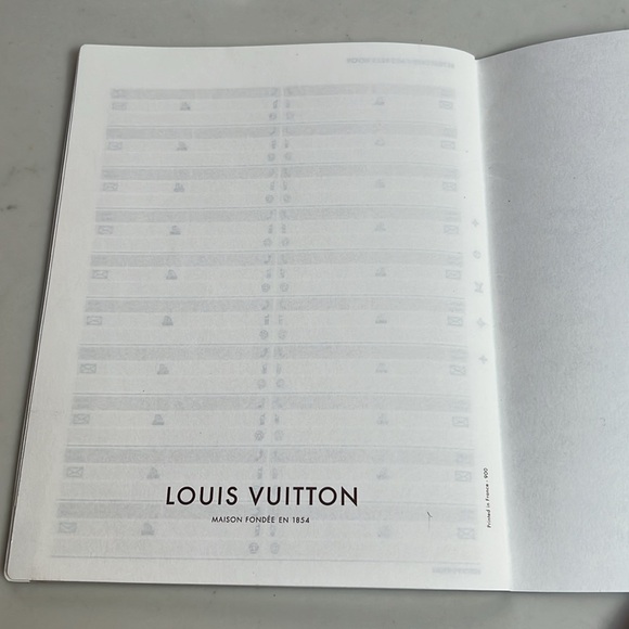 LOUIS Vuitton Repertoire / Address Book - unused - Picture 5 of 7
